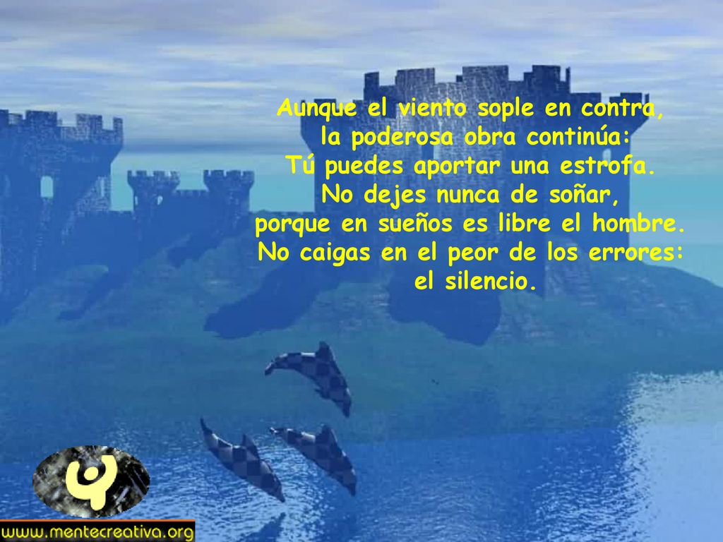 Aunque el viento sople en contra, la poderosa obra continúa: