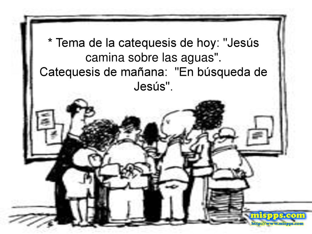 Tema de la catequesis de hoy: Jesús camina sobre las aguas