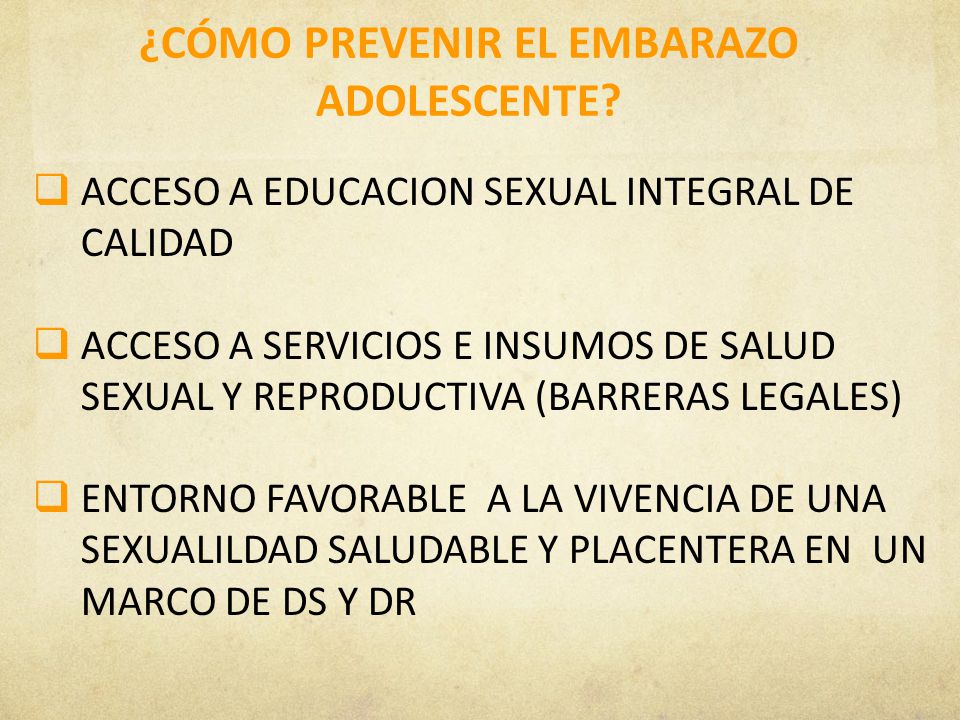 Plan Andino Para La Prevención Del Embarazo En Adolescentes