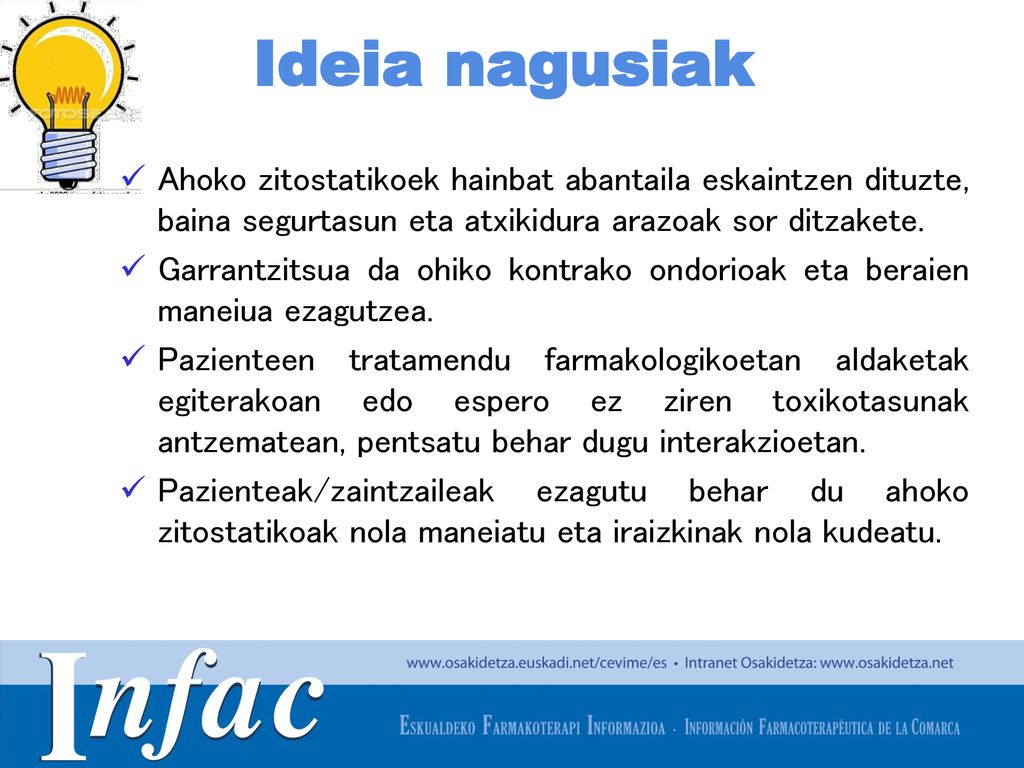 Ideia nagusiak Ahoko zitostatikoek hainbat abantaila eskaintzen dituzte, baina segurtasun eta atxikidura arazoak sor ditzakete.