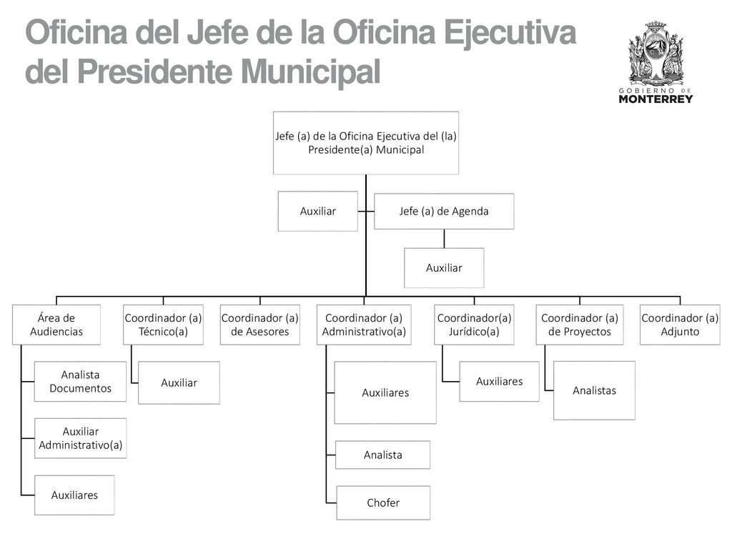 Oficina del Jefe de la Oficina Ejecutiva del Presidente Municipal