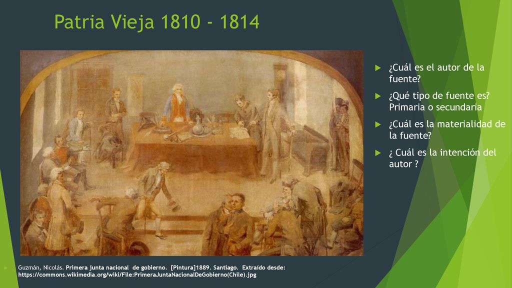 Patria Vieja ¿Cuál es el autor de la fuente