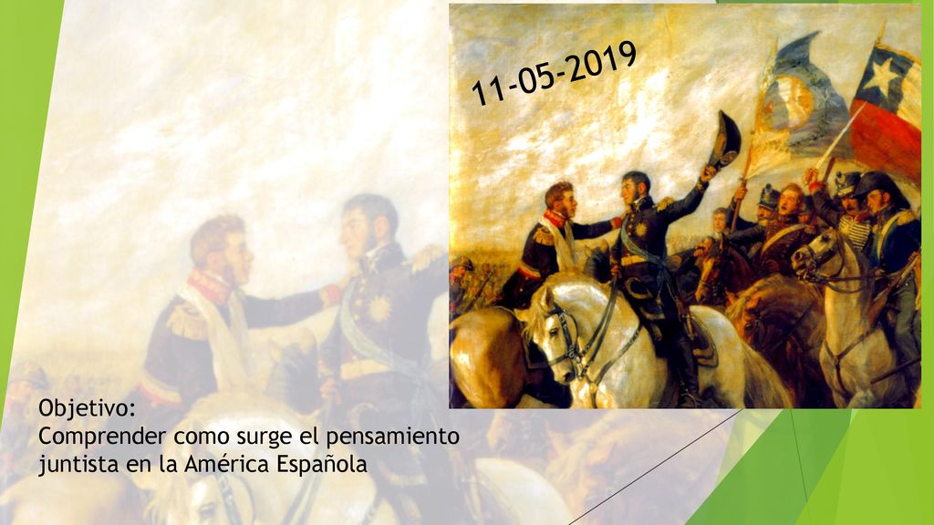 Objetivo: Comprender como surge el pensamiento juntista en la América Española