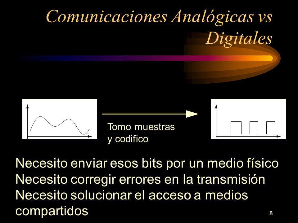 Comunicaciones Analógicas vs Digitales