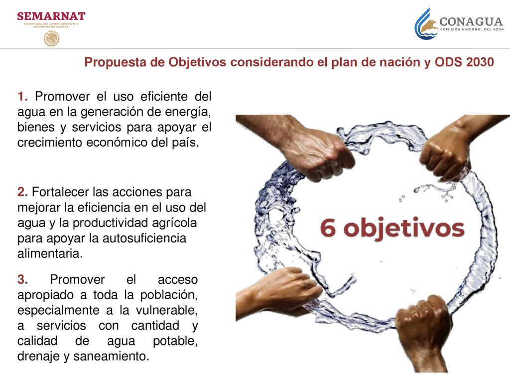 Propuesta de Objetivos considerando el plan de nación y ODS 2030
