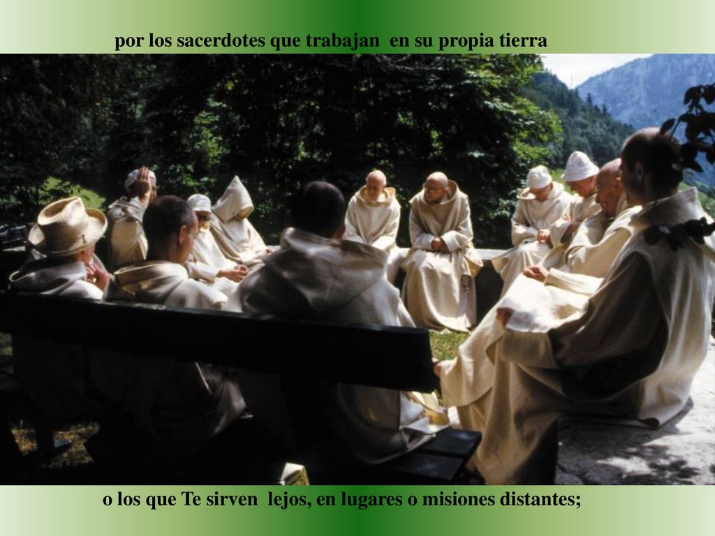 por los sacerdotes que trabajan en su propia tierra