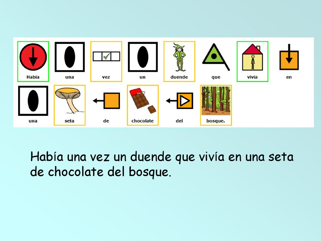 Había una vez un duende que vivía en una seta de chocolate del bosque.