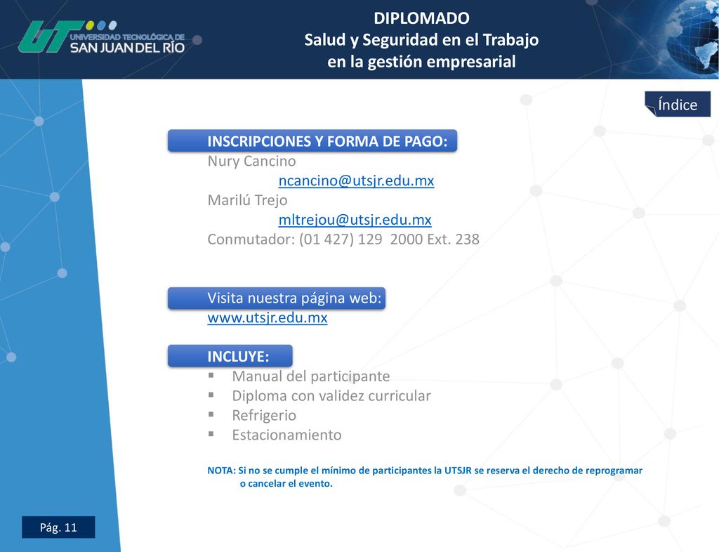 Salud y Seguridad en el Trabajo en la gestión empresarial