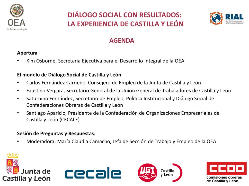 DIÁLOGO SOCIAL CON RESULTADOS: LA EXPERIENCIA DE CASTILLA Y LEÓN