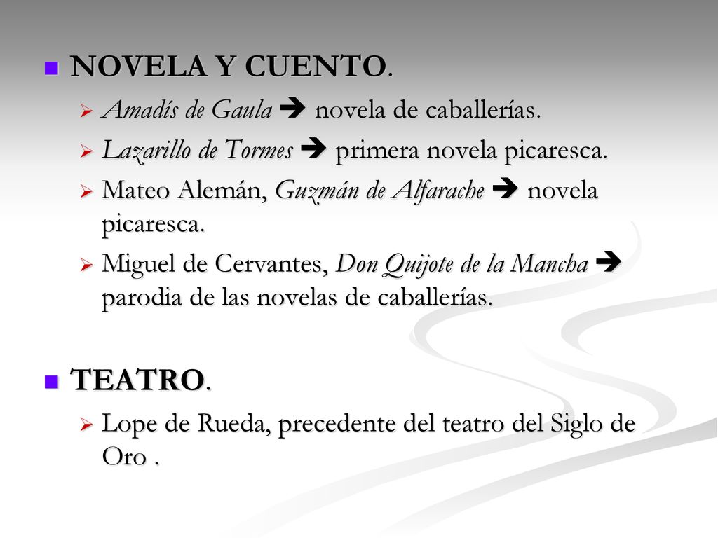 NOVELA Y CUENTO. TEATRO. Amadís de Gaula  novela de caballerías.