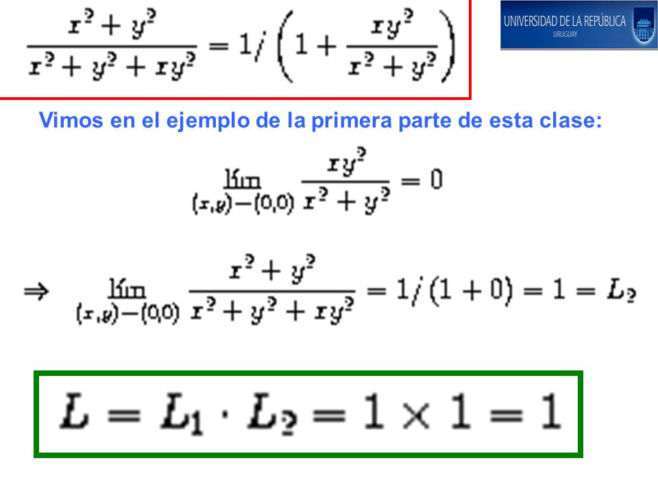 Vimos en el ejemplo de la primera parte de esta clase: