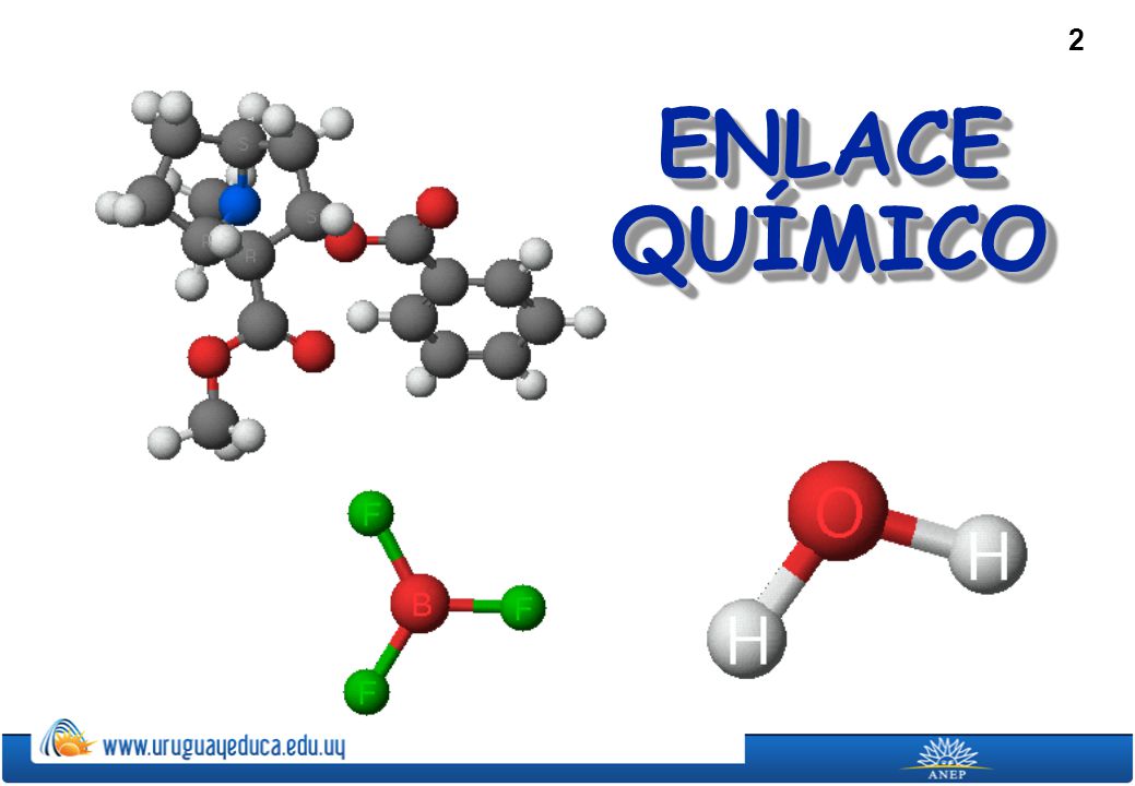 ENLACE QUÍMICO To play the movies and simulations included, view the presentation in Slide Show Mode.