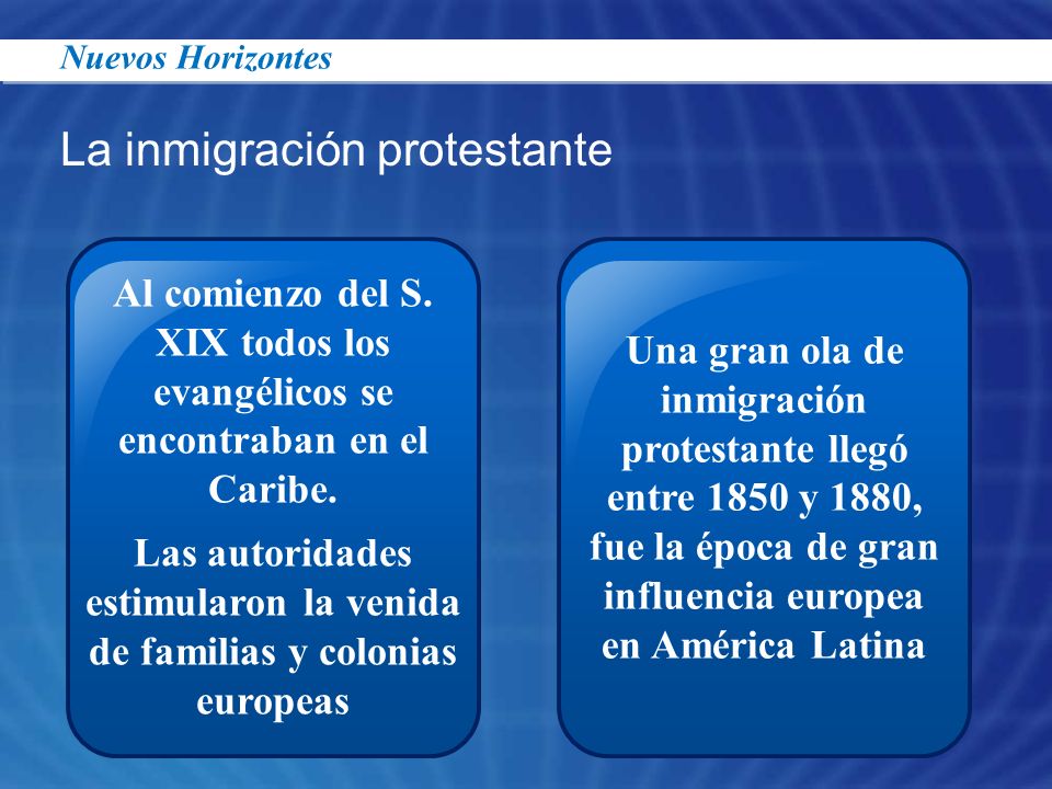 Las autoridades estimularon la venida de familias y colonias europeas