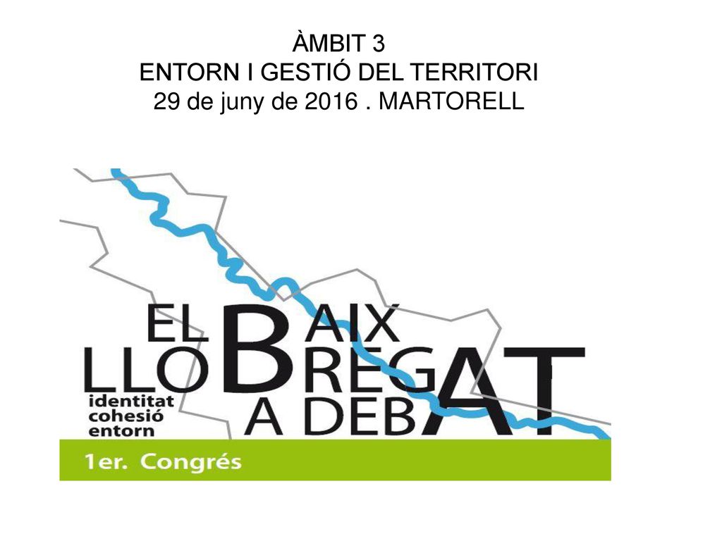 ÀMBIT 3 ENTORN I GESTIÓ DEL TERRITORI 29 de juny de MARTORELL