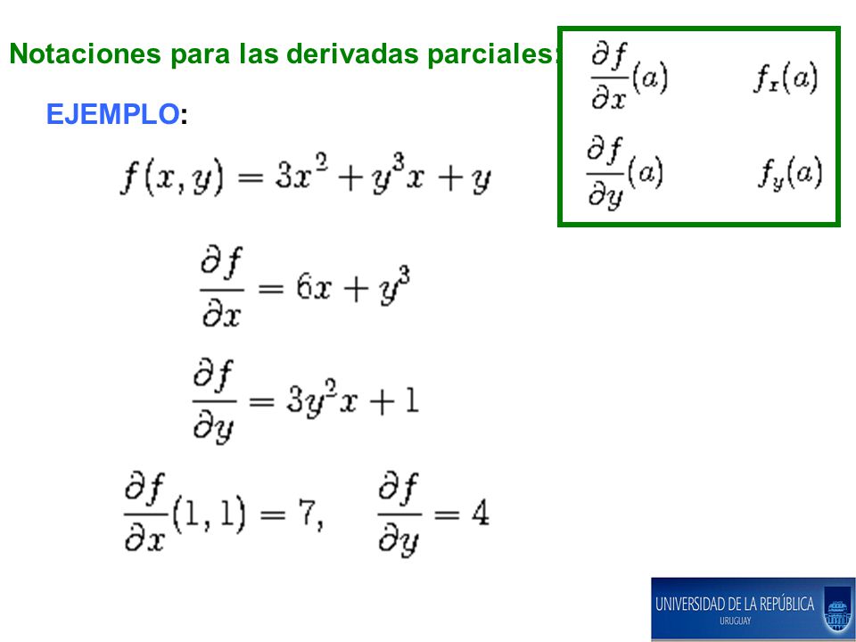 CLASE 10 PARTE 1: DERIVADAS PARCIALES PRIMERAS - ppt video online descargar