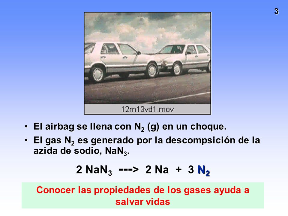 Conocer las propiedades de los gases ayuda a salvar vidas