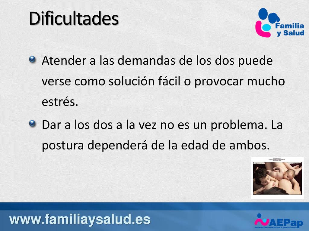 Dificultades Atender a las demandas de los dos puede verse como solución fácil o provocar mucho estrés.