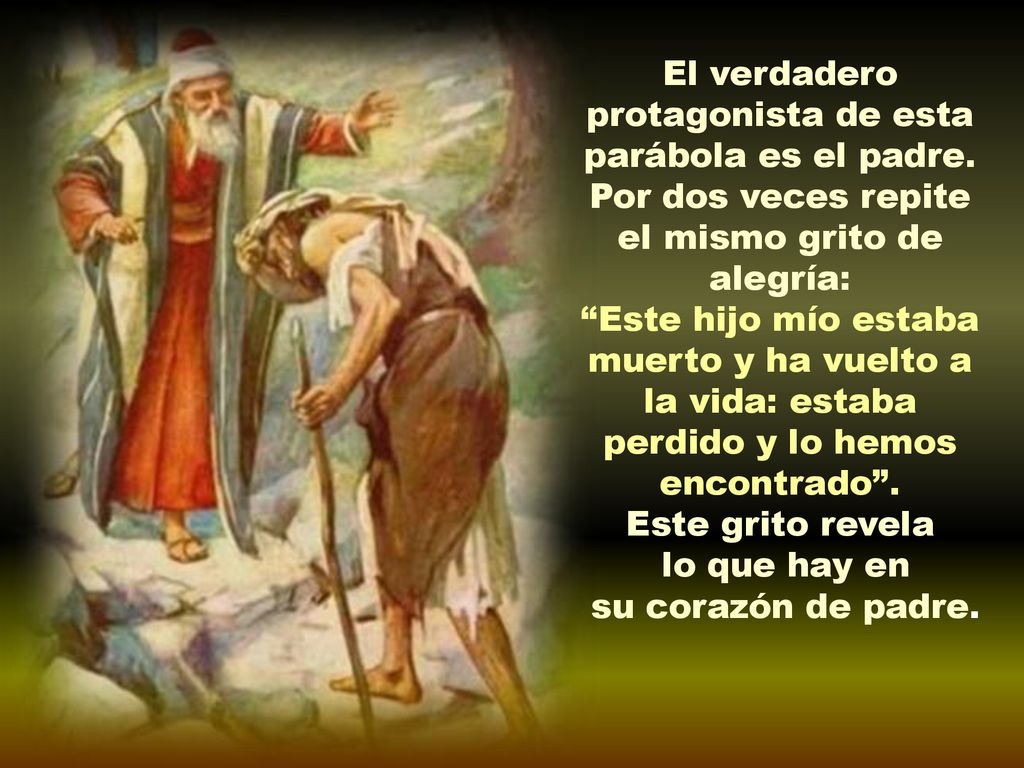 El verdadero protagonista de esta parábola es el padre.