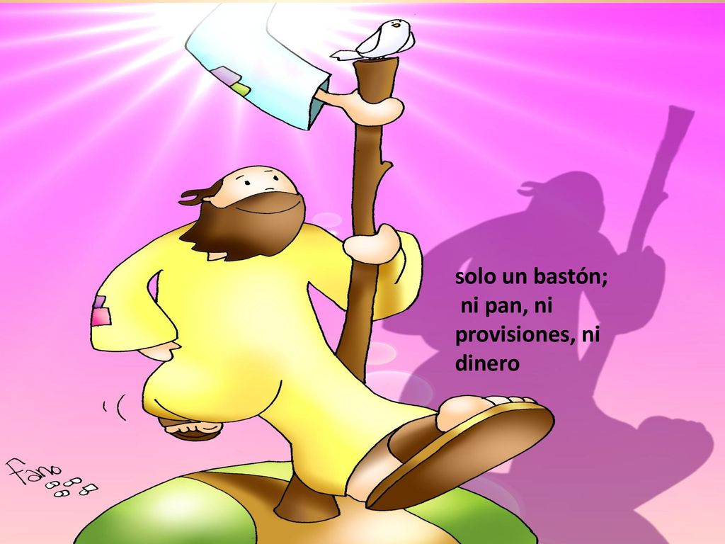 EN LA PAZ DEL VERANO HABLARÉ MÁS CONTIGO solo un bastón; ni pan, ni provisiones, ni dinero