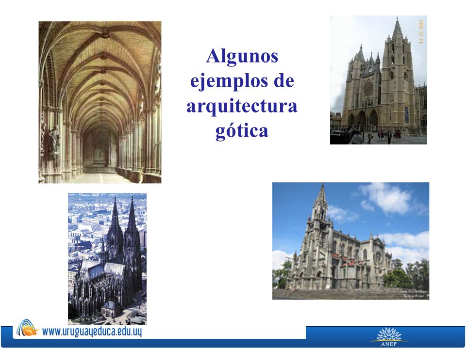 Algunos ejemplos de arquitectura gótica