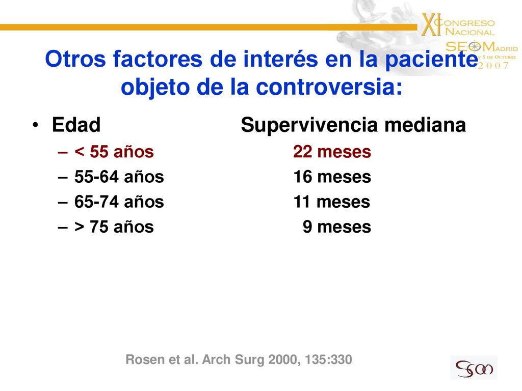 Otros factores de interés en la paciente objeto de la controversia: