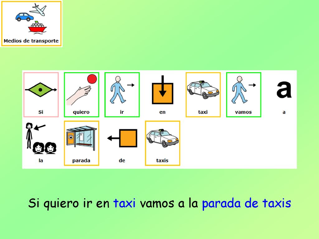 Si quiero ir en taxi vamos a la parada de taxis