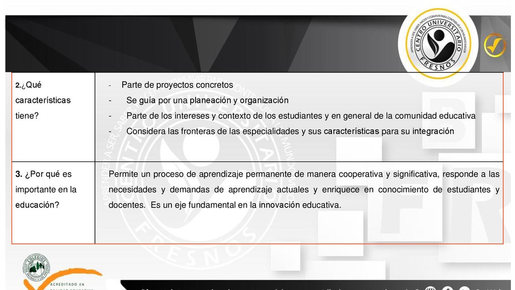 - Se guía por una planeación y organización