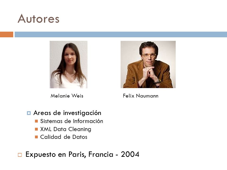 Autores Melanie Weis Felix Naumann Expuesto en Paris, Francia