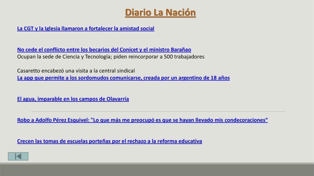 Diario La Nación La CGT y la Iglesia llamaron a fortalecer la amistad social.