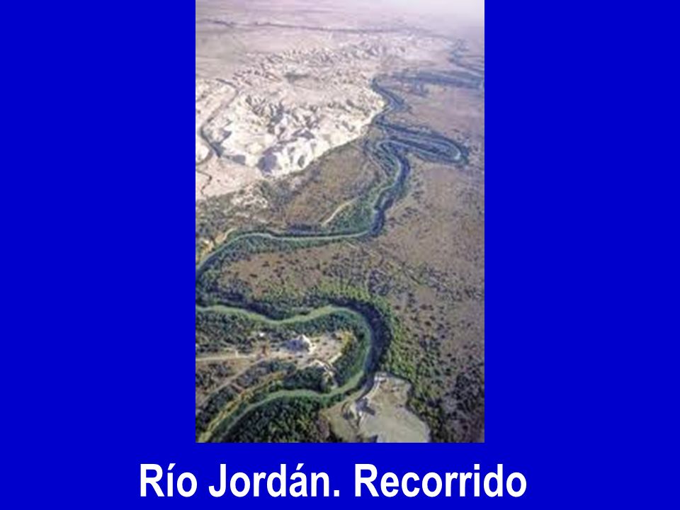 Río Jordán. Recorrido