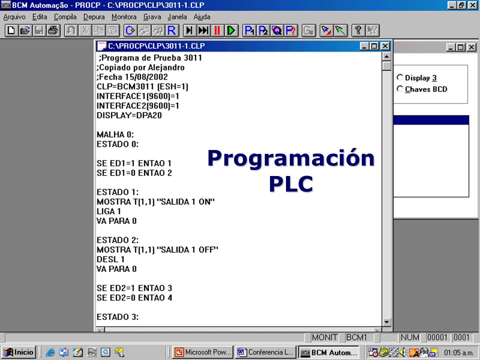 Programación PLC