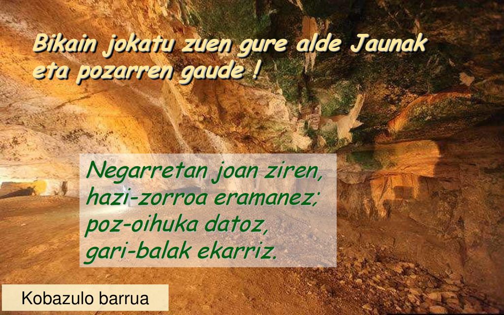 Bikain jokatu zuen gure alde Jaunak eta pozarren gaude !