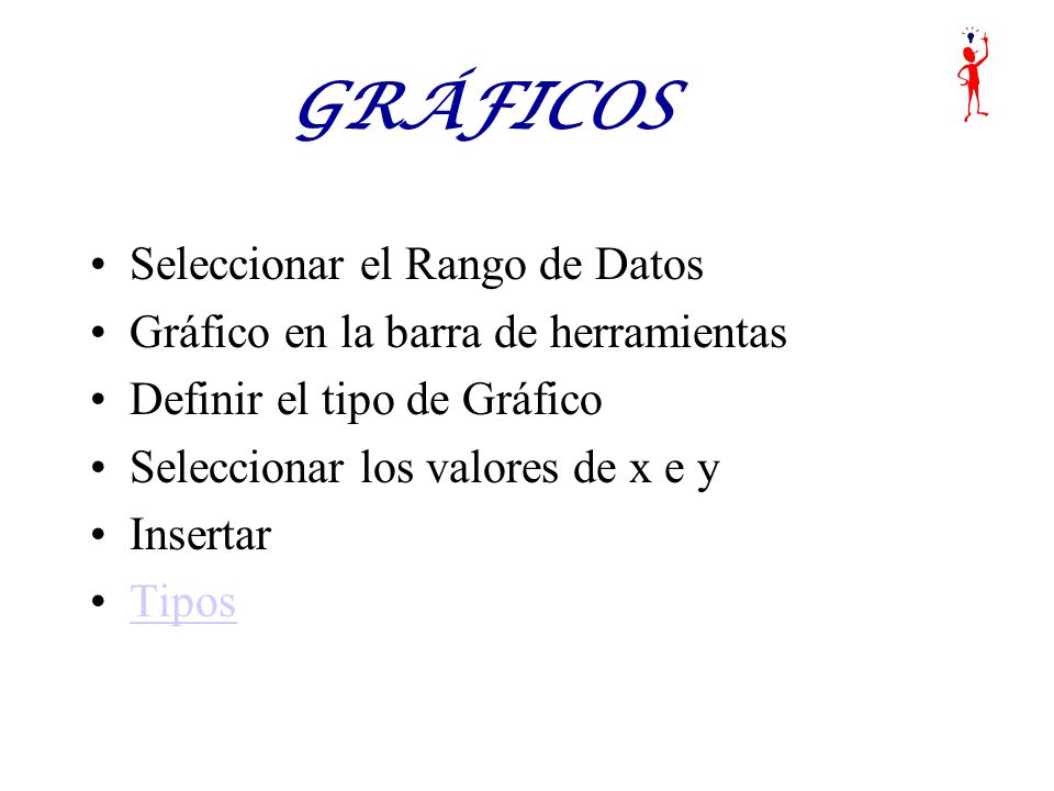 GRÁFICOS Seleccionar el Rango de Datos