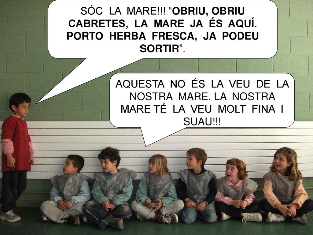 SÓC LA MARE. OBRIU, OBRIU CABRETES, LA MARE JA ÉS AQUÍ
