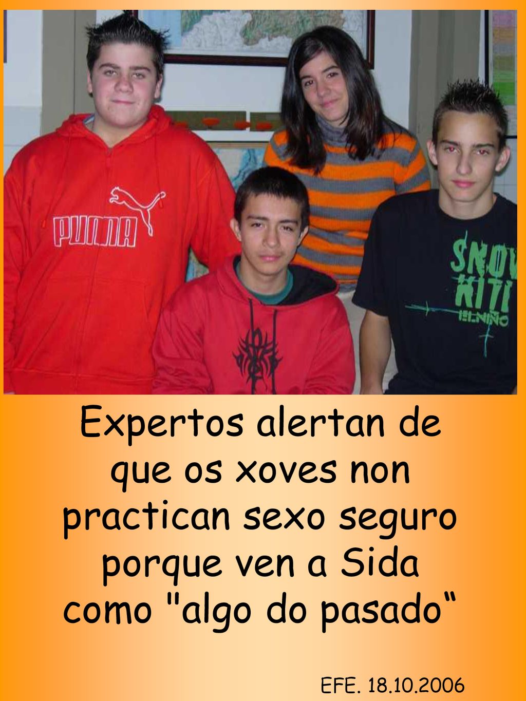 Expertos alertan de que os xoves non practican sexo seguro porque ven a Sida como algo do pasado