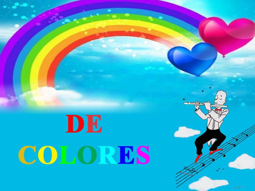 Présentation du chant ( De Colores)