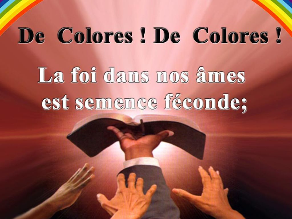 Couplet # 3 (A) (De Colores)