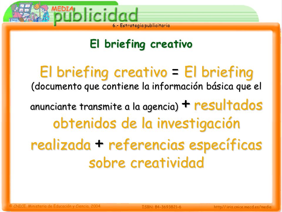 El briefing creativo