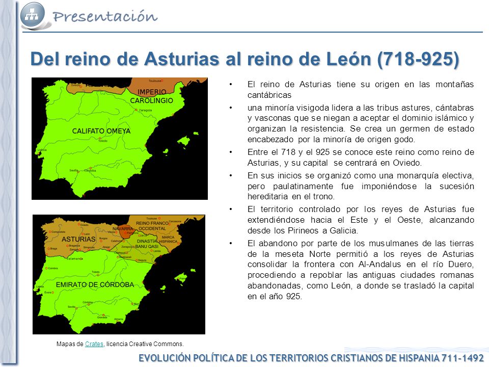 Del reino de Asturias al reino de León ( )
