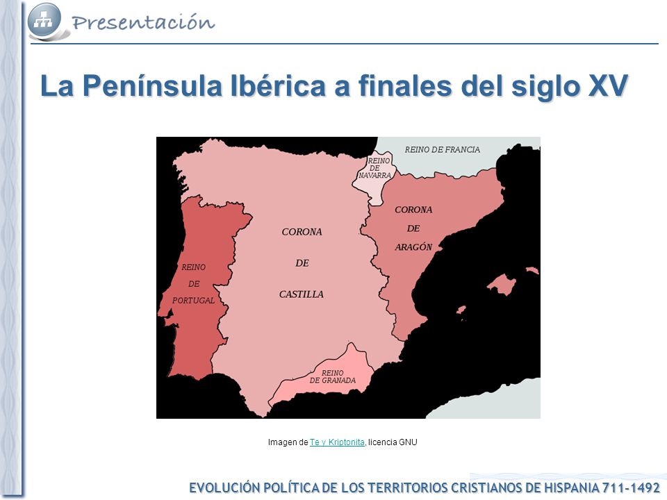 La Península Ibérica a finales del siglo XV