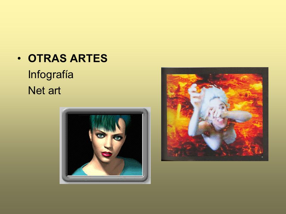 OTRAS ARTES Infografía Net art