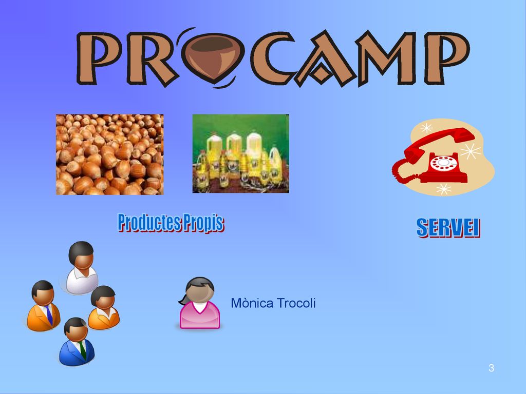 Productes Propis SERVEI Mònica Trocoli sóc Mònica Trocoli