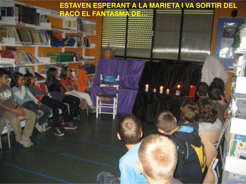 ESTAVEN ESPERANT A LA MARIETA I VA SORTIR DEL RACÓ EL FANTASMA DE…