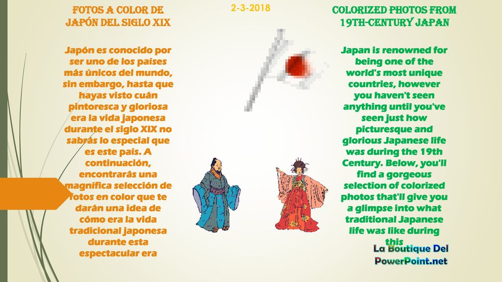 Fotos a Color De Japón Del Siglo XIX