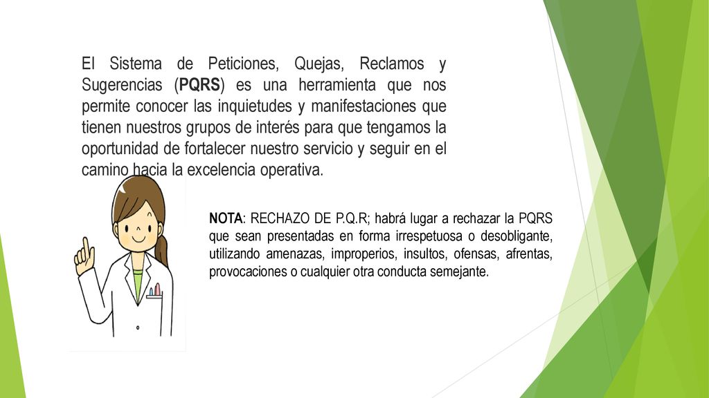 El Sistema de Peticiones, Quejas, Reclamos y Sugerencias (PQRS) es una herramienta que nos permite conocer las inquietudes y manifestaciones que tienen nuestros grupos de interés para que tengamos la oportunidad de fortalecer nuestro servicio y seguir en el camino hacia la excelencia operativa.