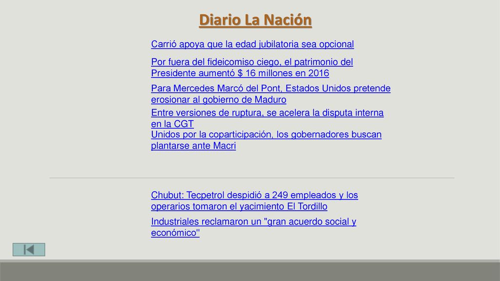 Diario La Nación Carrió apoya que la edad jubilatoria sea opcional