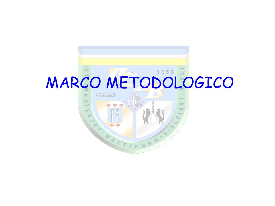 MARCO METODOLOGICO