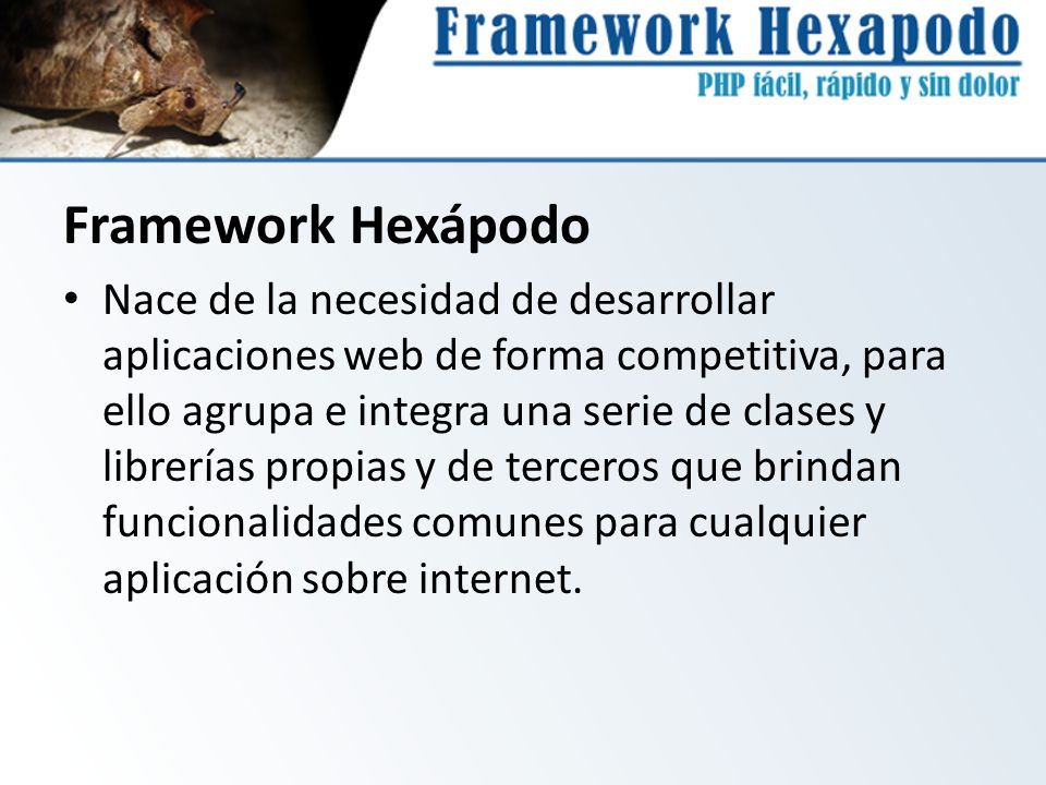 Framework Hexápodo