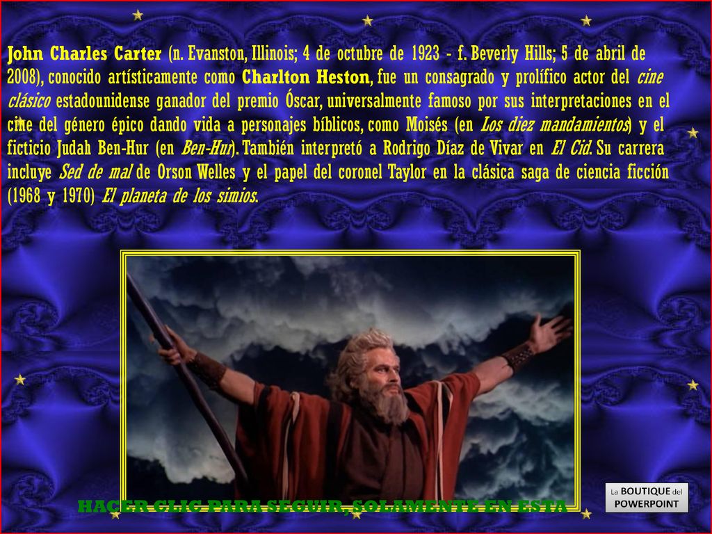 John Charles Carter (n. Evanston, Illinois; 4 de octubre de f