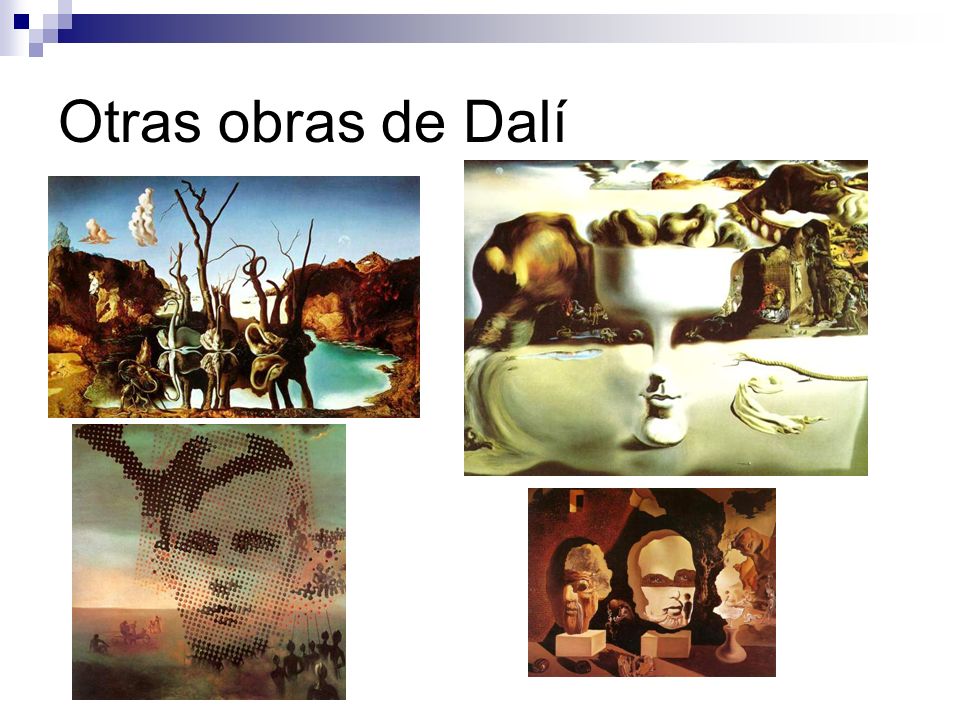 Otras obras de Dalí
